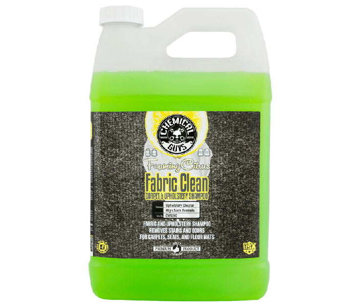 Chemical Guys Fabric Clean Carpet & Upholstery Shampoo Gallon