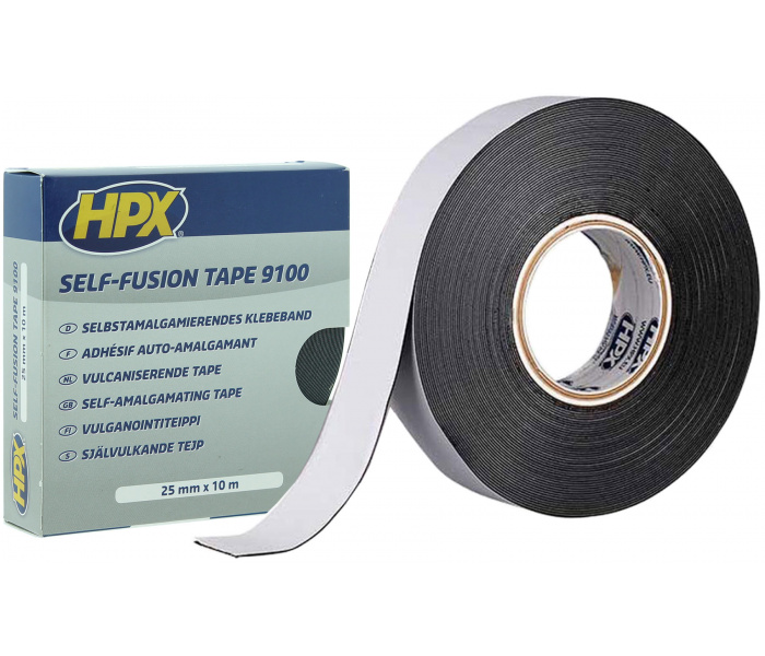 HPX Vulkaniserende Tape ZWART 25mm x 10 meter