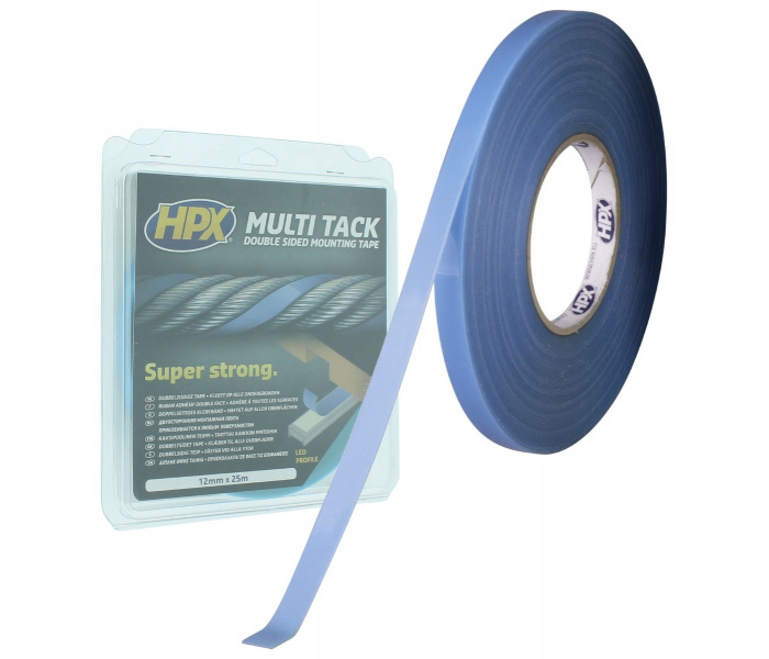HPX Multi Tack Dubbelzijdig Tape 12mm - 5 meter