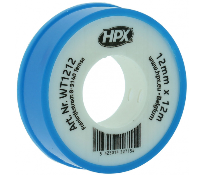 HPX PTFE Teflon Tape WATER 12mm - 12 meter