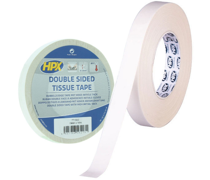 HPX Tissue Tape 19mm - 50 meter