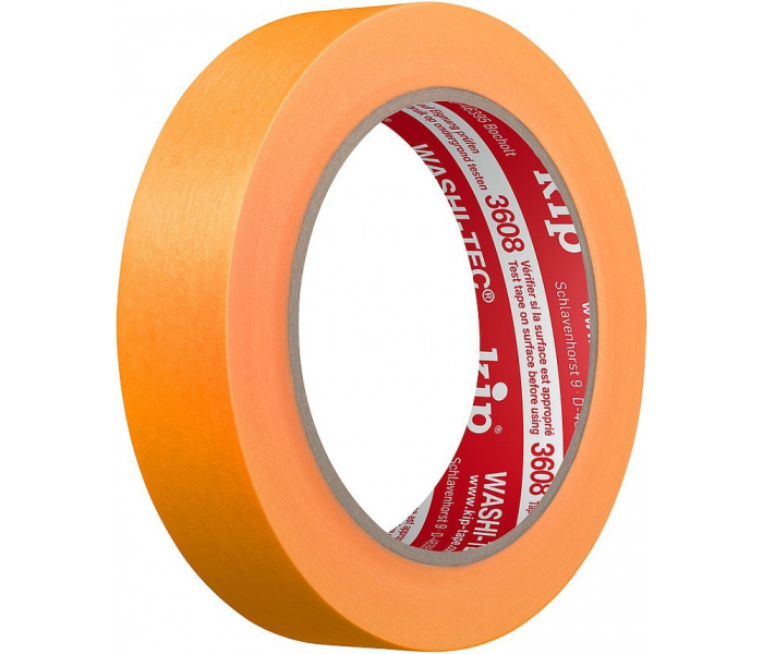 Kip 3608 Washi Tape Oranje 24mm - per rol