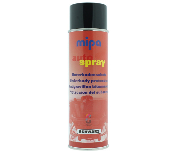 MIPA Bitumen Unterbodenschutz Spray UBC - 500ml - Schnelle Lieferung - CROP