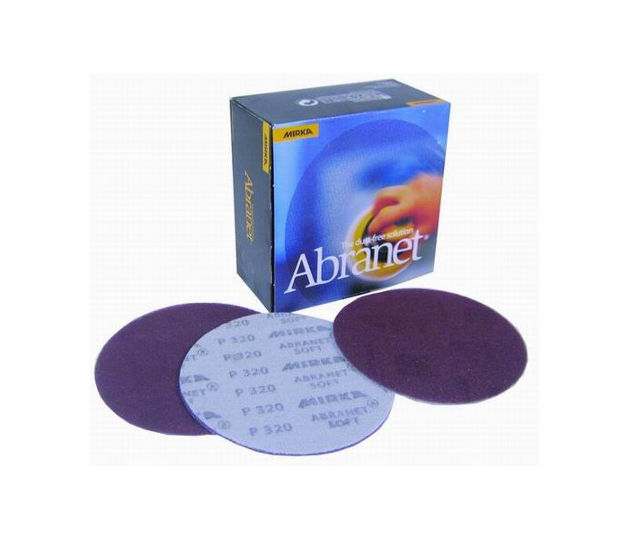 MIRKA ABRANET  Soft Sanding Discs - 150mm, 20 pieces