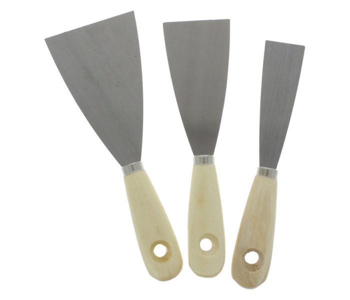 Flexable Putty Knife and Scraper Set - 3 pieces - CROP