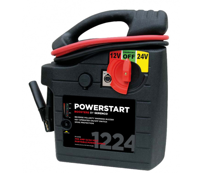 POWERHAND Powerstart Starthilfe und Akkuspannungsverstärker PS1224 - CROP