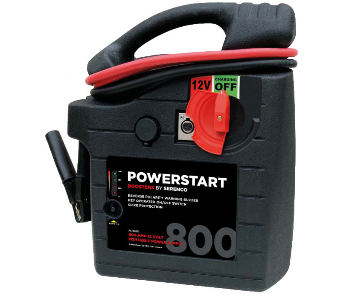 POWERSTART 800E Starthilfe Booster 12V - 800Ah - CROP