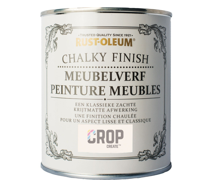 rust oleum chalky finish meubelverf krijtverf in blik crop