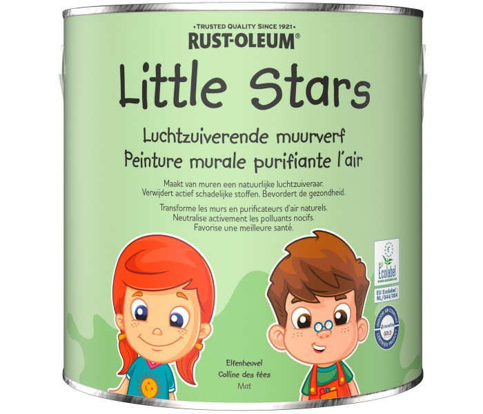 Rust-Oleum Little Stars Luchtzuiverende Muurverf Elfenheuvel 2,5 liter