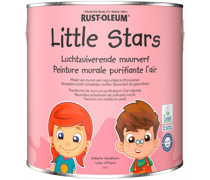 Rust-Oleum Little Stars Luchtzuiverende Muurverf Indische Lotusbloem 2,5 liter