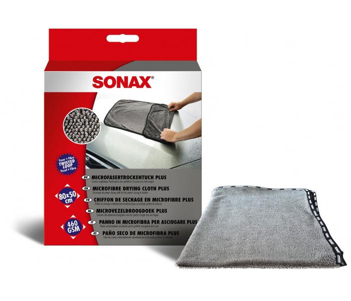 SONAX Microvezel Droogdoek Auto 80x50cm