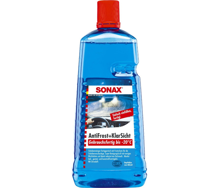 SONAX Antivries Ruitenwisservloeistof Gebruiksklaar tot -20 - 2 liter