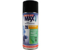 2K Zwart spuitbus SprayMax - RAL9005 - 400ml