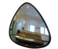 CONVEX Interior Mirror - 330x330x380mm, Triangular Model