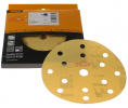 MIRKA GOLD Deco Sanding Discs with 15 Holes - 150mm, 10 pieces, Small Package