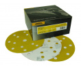 MIRKA GOLD Sanding Discs with 15 Holes - 150mm, 100 pieces