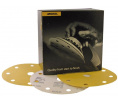 MIRKA GOLD Sanding Discs with 9 Holes - 200mm, 50 pieces