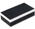 MIRKA Velcro Double Sided Hard/Soft Hand Sanding Block - 70x125 mm 