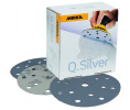 MIRKA Q-SILVER Sanding Discs with 15 Holes - 150mm, 100 pieces