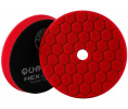 Chemical Guys Red Hex Logic Quantum Ultra Light Finishing Pad 5.5 inch - 135mm