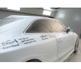 EURO-MASK Paint Adhesive Masking Foil - Transparent White, 4 meter x 300 meters