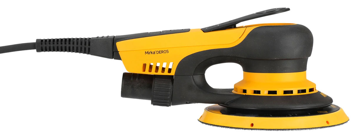 Die neuen MIRKA DEROS II Exzenterschleifer